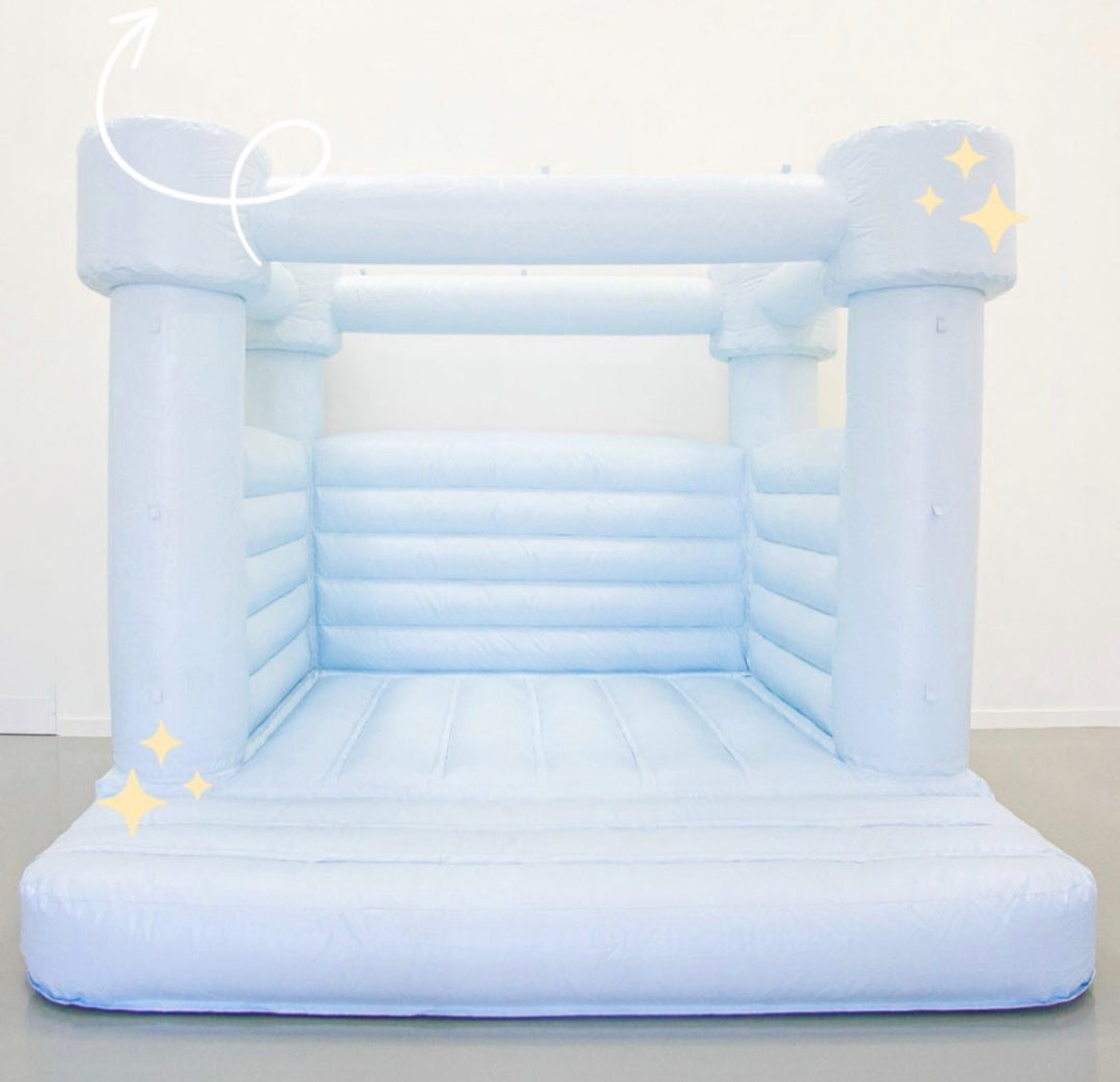 Bounce House Ballpit package pastel Blue