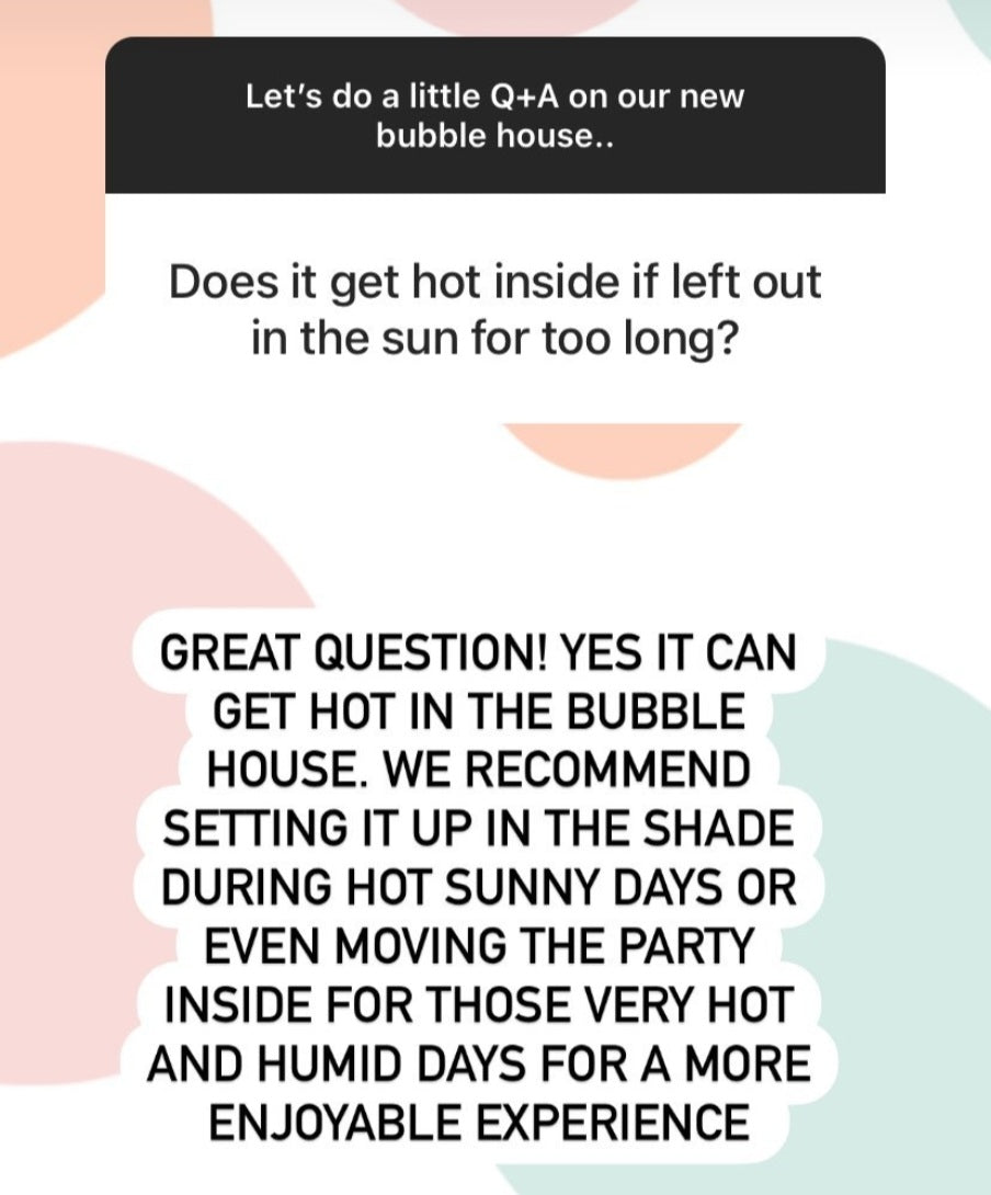 BUBBLE DOME