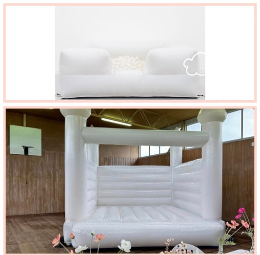 Bounce house ballpit white pack