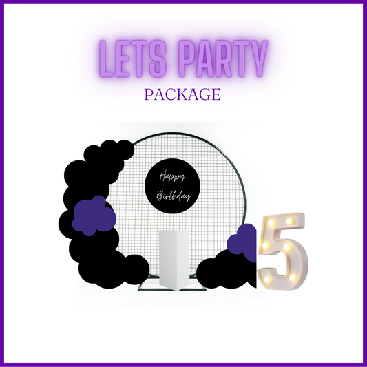 'Lets Party' Package