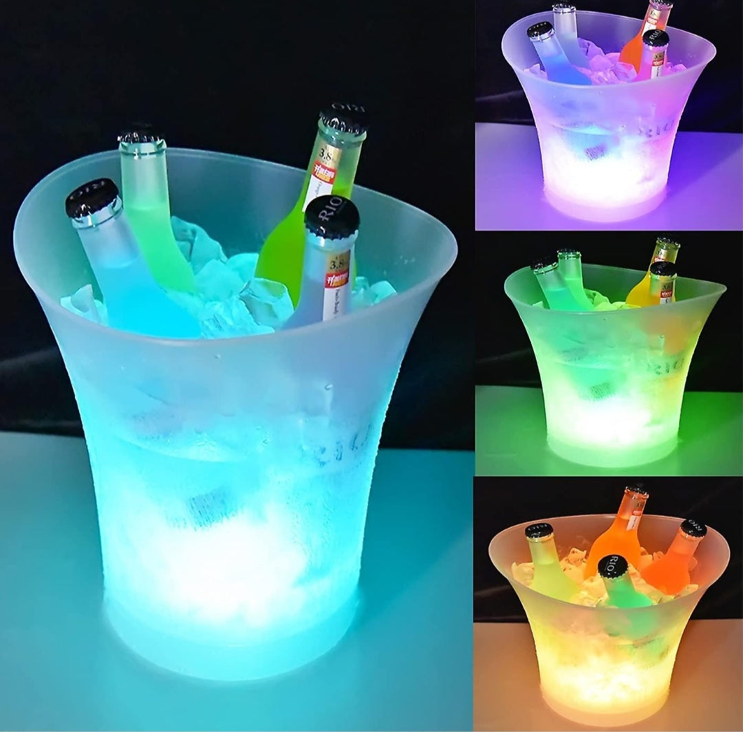 Bluetooth led ice bucket speaker.